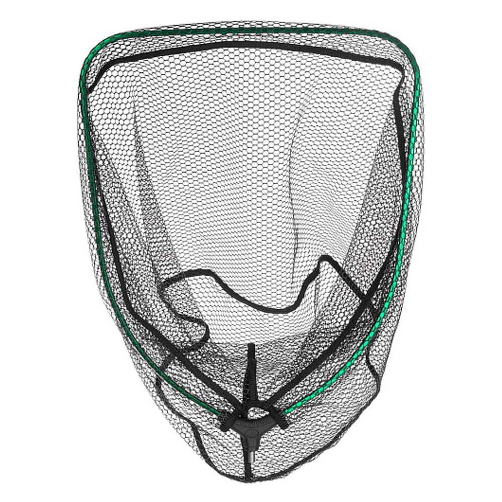 Голова для подсачека Sport 60х50cm, сетка прорезиненная (HS-GP-S-60x50) Helios
