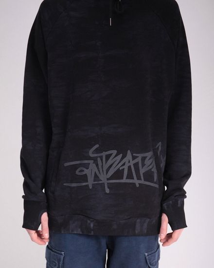 Толстовка Anteater hoodie-black-waves (чёрный)