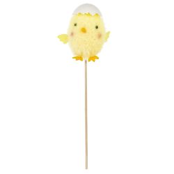 GAEM Изделие декоративное (вставка) "Цыпленок" (блок 12 шт) (7*6*8), L7 W6 H25 см, 3в.