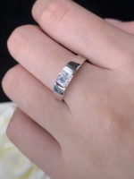 Муассанит принцесса 4×4мм 0.4сt