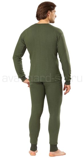 Белье нательное с начёсом (Хлопок, Олив)