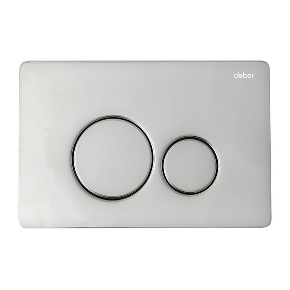 Комплект подвесной унитаз ABBER Rechteck AC1201MB черный матовый с инсталляцией AC0105 и кнопкой AC0121 хром