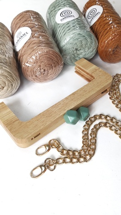 Фермуар деревянный Бежевый