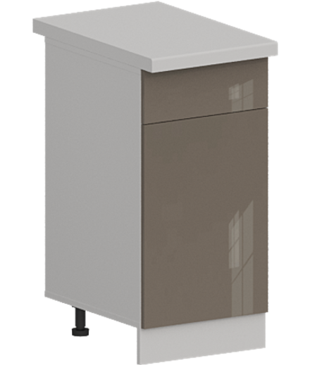 Кухня Модуль ШН1Я 400 Белый / Капучино