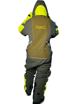 Комбинезон EXTREME 2.0 Man Grey - Brown - Lime Утепленный (100) (M)