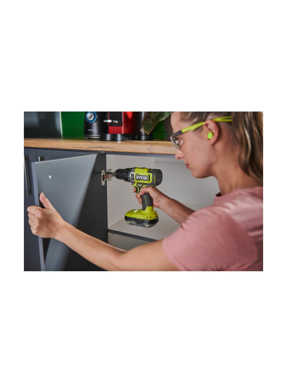 Ударная дрель-шуруповерт Ryobi 18В RPD18-2C52S 5133005526