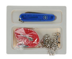 Нож My First Victorinox красный полупрозрачный, 84 мм,  9 функций,  0.2373.T