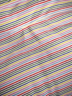 Простынь на резинке перкаль Сказка "Радужная полоска" 180x200 см