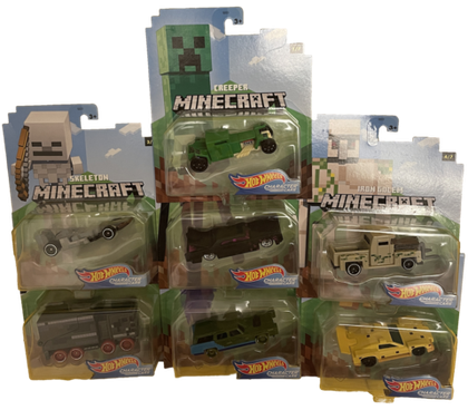Hot Wheels Minecraft Character Set (2020)