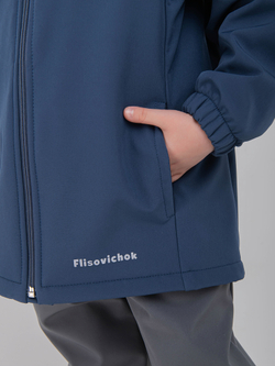 Куртка из софтшелла "Деним"