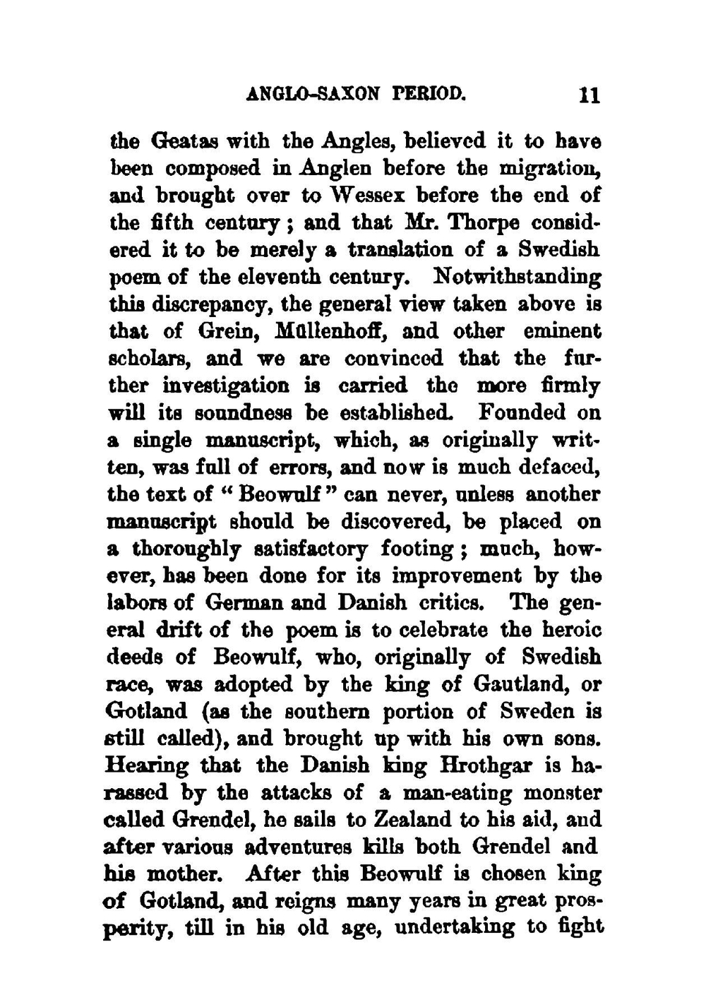 English Literature, 596-1832 | Thomas Arnold