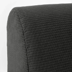 Диван-кровать 2-местный - IKEA LYCKSELE HÅVET/LYCKSELE, 87x100x142см, черный, HAVET ИКЕА