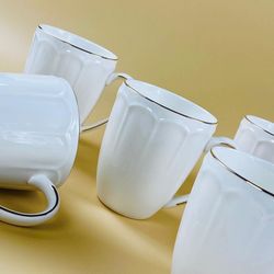 Lenardi 305-103 Набор из 6 кружек 400 мл в под.уп.(х6)Фарфор