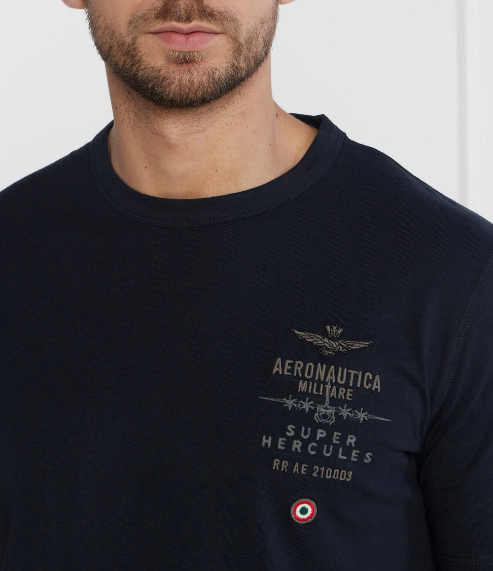 Футболка Aeronautica Militare - темно-синий(TS2135J597)