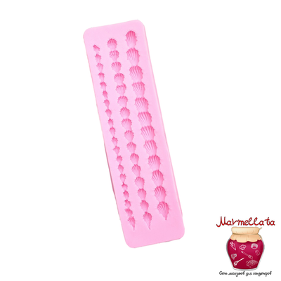 Молд силиконовый "Ракушечный браслет", 19*5,3*1,1 см