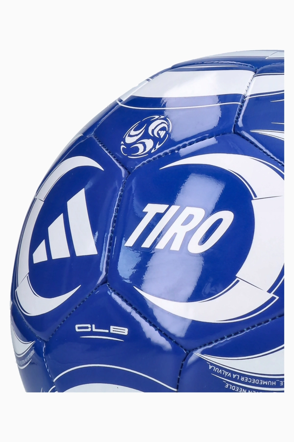 Футбольный мяч adidas Tiro Club размер 4 - синий