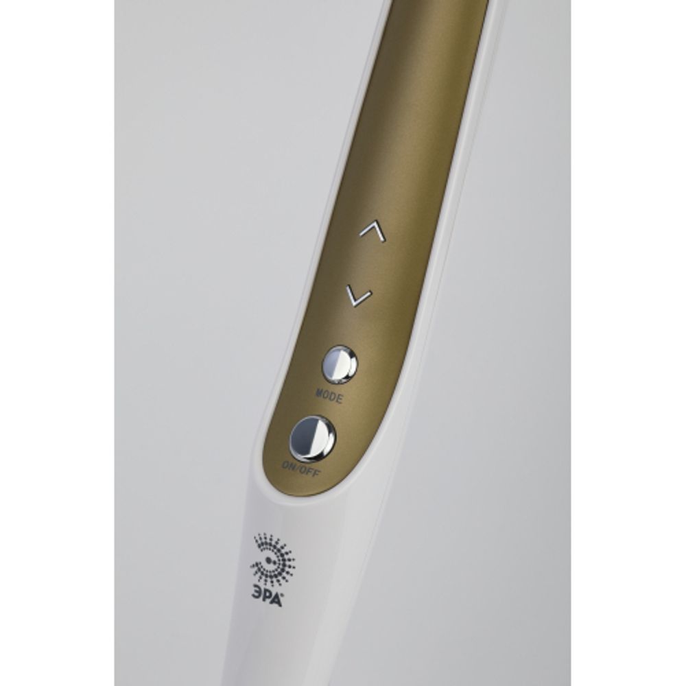 Настольный светильник ЭРА NLED-496-12W-G светодиодный на струбцине золото