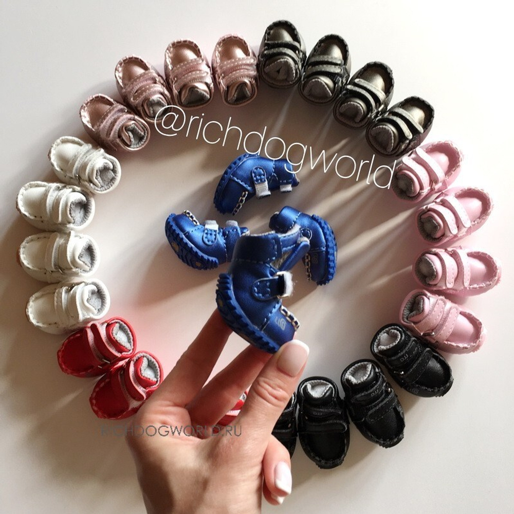 302 SA Ботинки "Эко кожа" /Анатомическая обувь для собак. ОСЕНЬ.