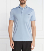 Поло Paddytech BOSS GREEN - голубой(50504667)