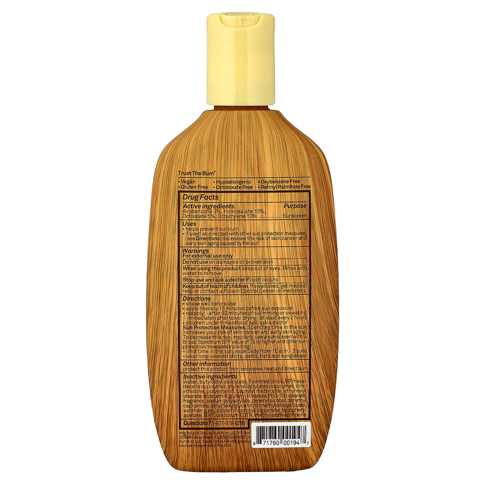 Sun Bum, Увлажняющий солнцезащитный лосьон премиального качества, SPF 50, 237 мл (8 жидк. унц.)