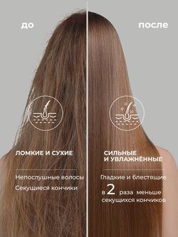 Cosmex Parfumed Hair Balm Tobacco&Vanille Парфюмированный бальзам для волос Табак & Ваниль 300 ml