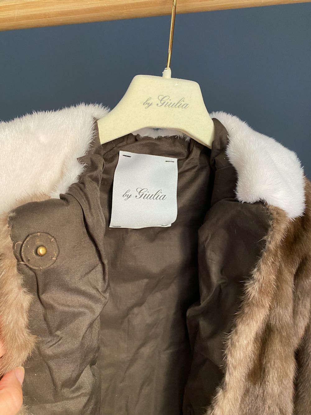 Новая норковая шуба By Giulia Gurman, 110