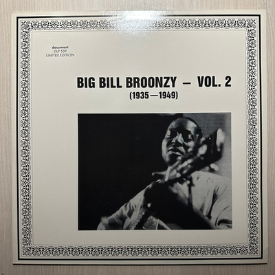 Big Bill Broonzy - Vol. 2 (1935-1949) Австрия 1988г.