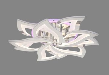 3016/5+5 CR+RGB (1) Люстра MN (RL)