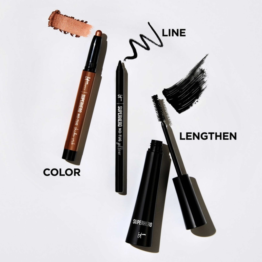IT Cosmetics Superhero - Уплотняющая и удлиняющая тушь для ресниц, 9 ml