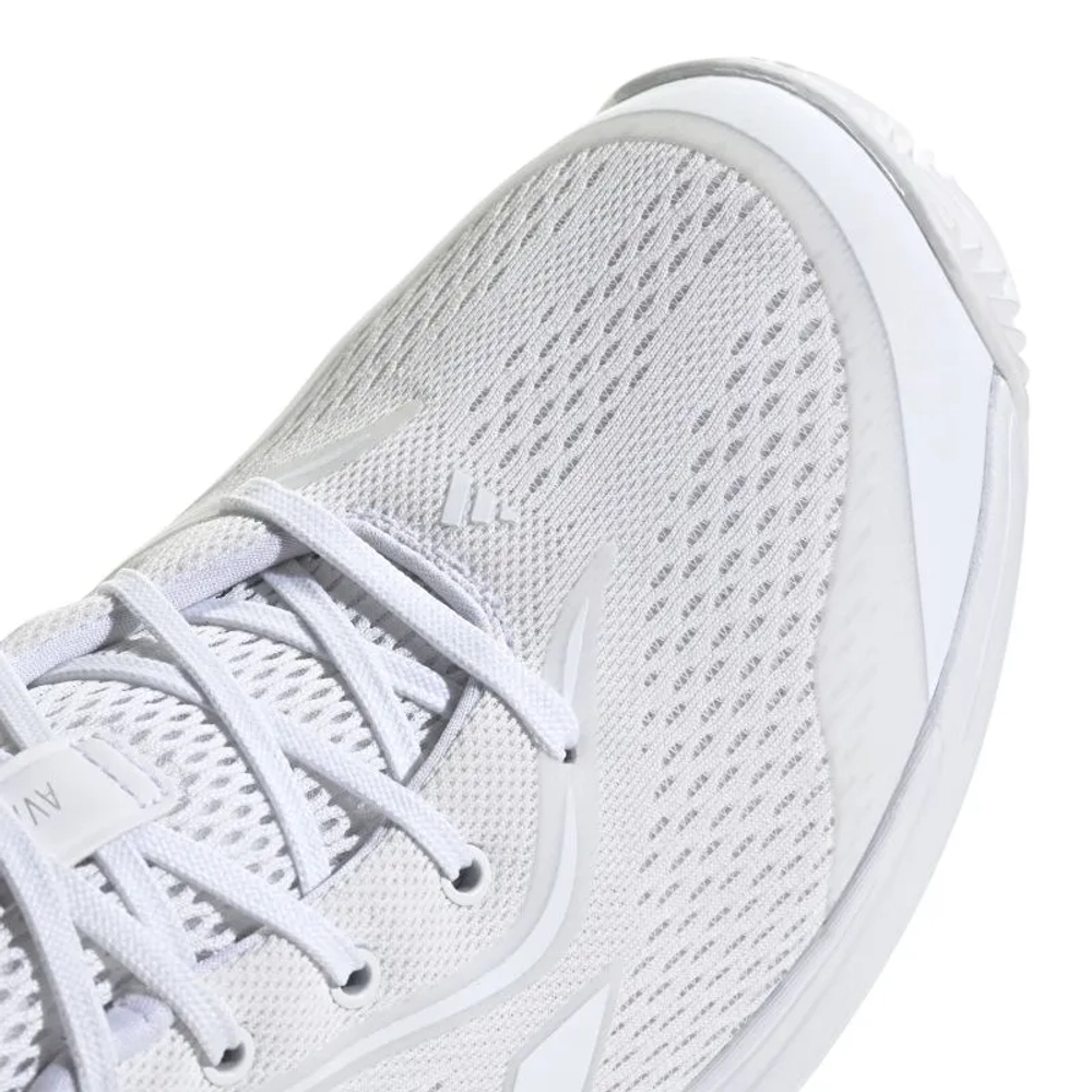 Женские Кроссовки теннисные Adidas Avaflash 2 - cloud white/cloud white/silver metallic