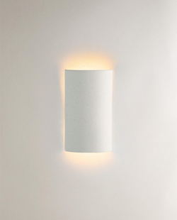 Zara Home Настенный светильник, цвет экрю, 20 см