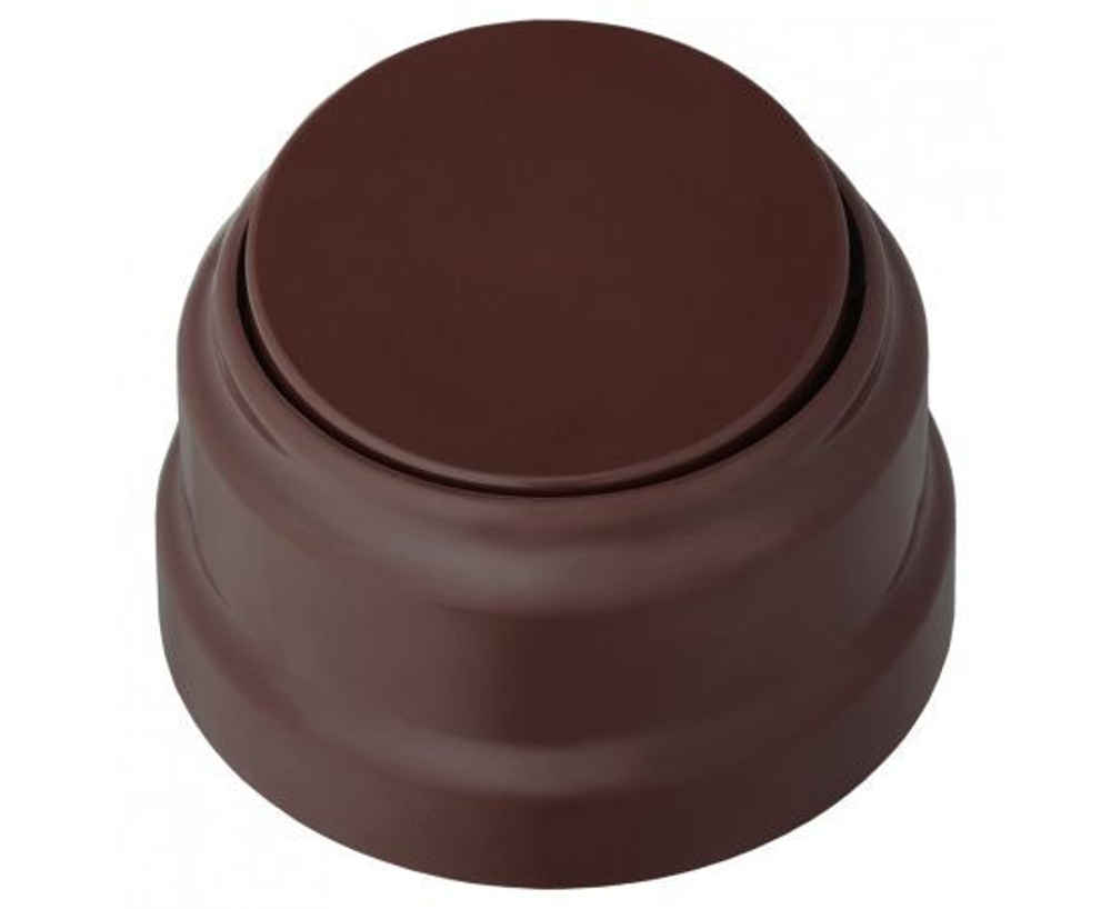 1-клавишный выключатель Bylectrica А110-2201 10А открытой установки, серия РЕТРО, шоколад, А110-2201 шоколад