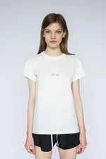 Футболка Logo Камень Женская Белая