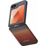 Чехол Samsung Galaxy Z Flip6 Pitaka Woven MagEZ Case 5 (Sunset)