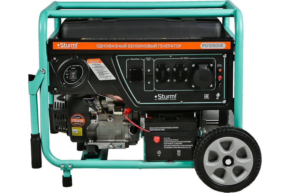 PG10500E Бензогенератор Sturm!
