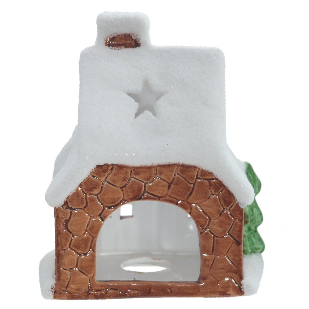 GAEM Подсвечник "Домик" (диаметр свечи - 6 см), L13 W8 H16 см, 2в.