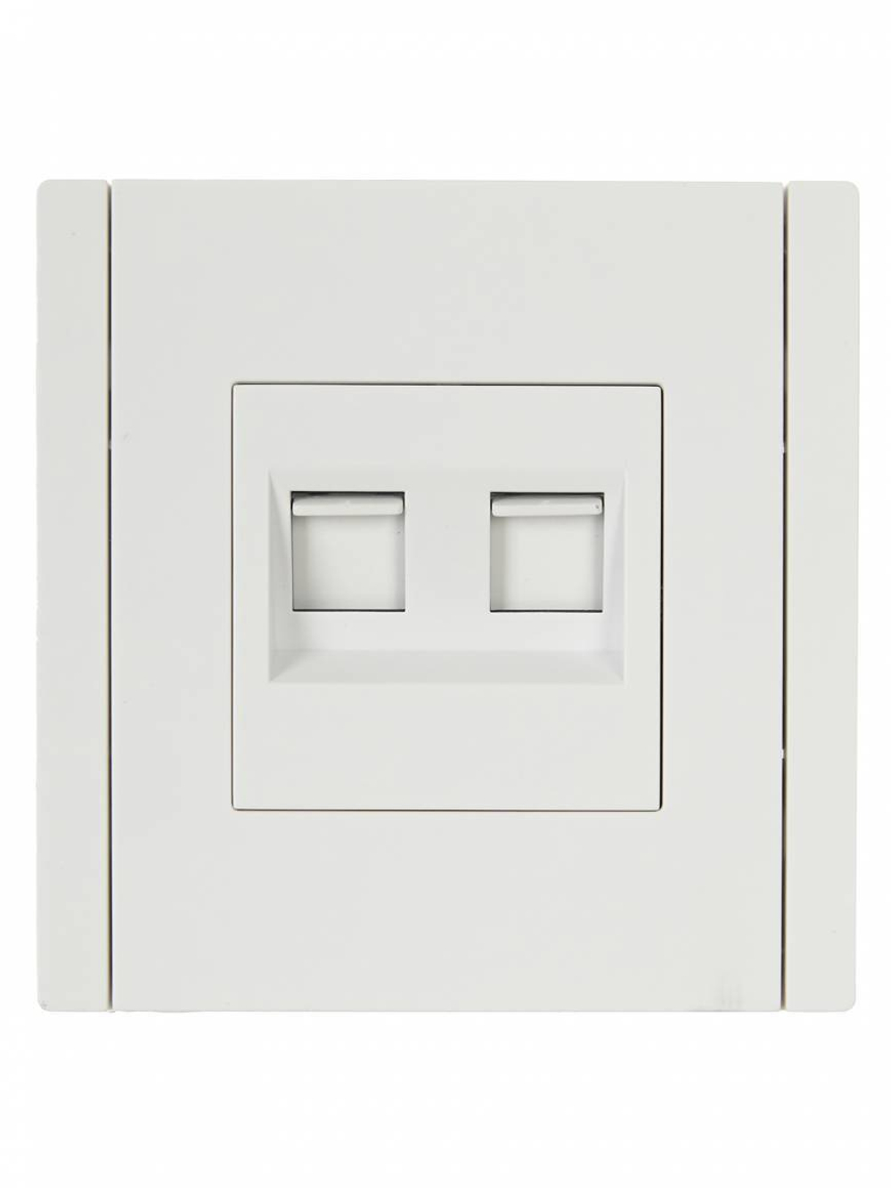 FORTE&PIANO Розетка компьютерная двойная RJ45 кат.5E FP233 белый IEK