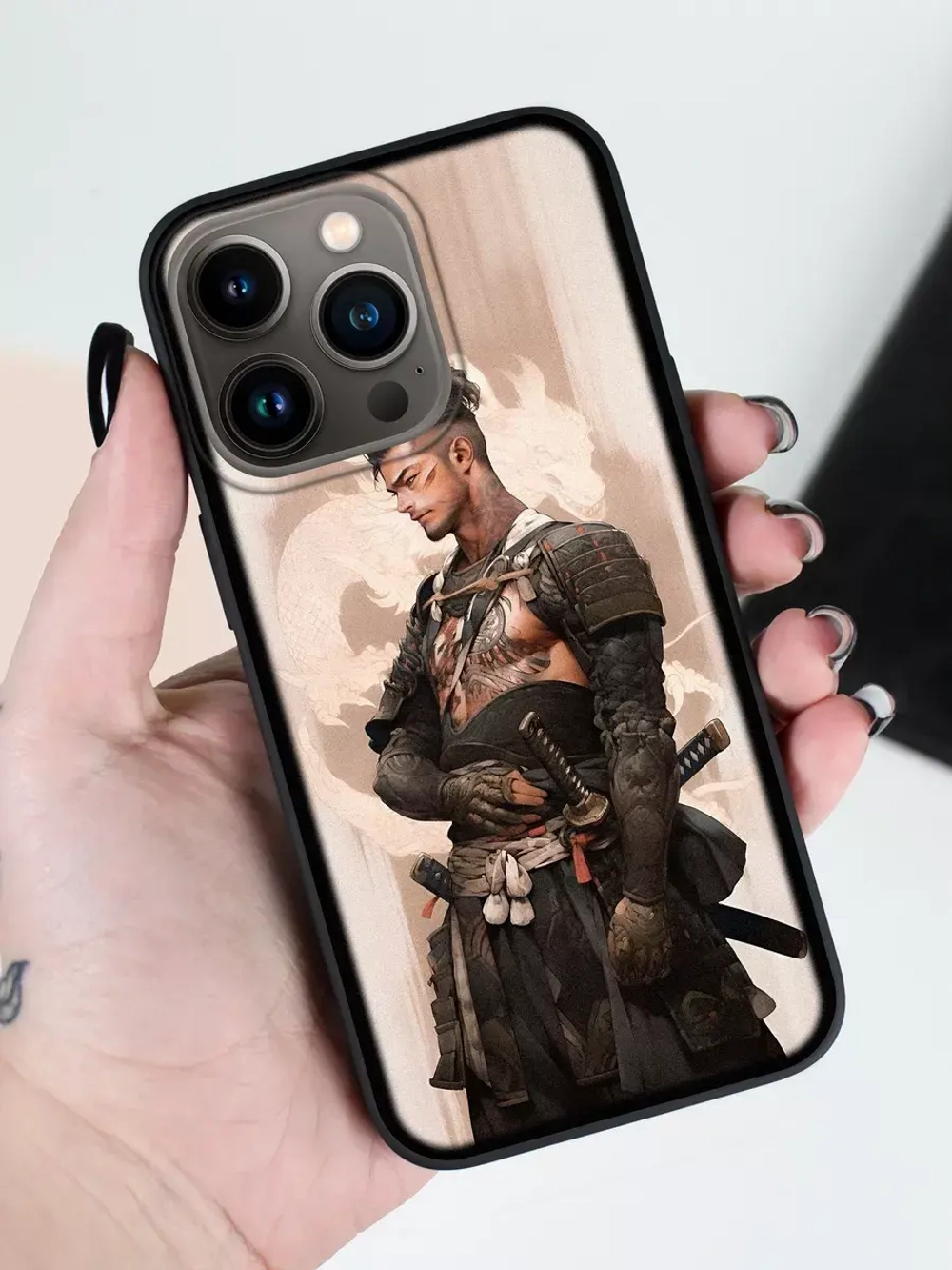 Чехол на iPhone 15 Pro с 3D принтом