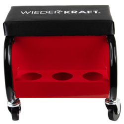 WDK-86032 Табурет механика с 3 инструментальными ящиками, г/п 110 кг