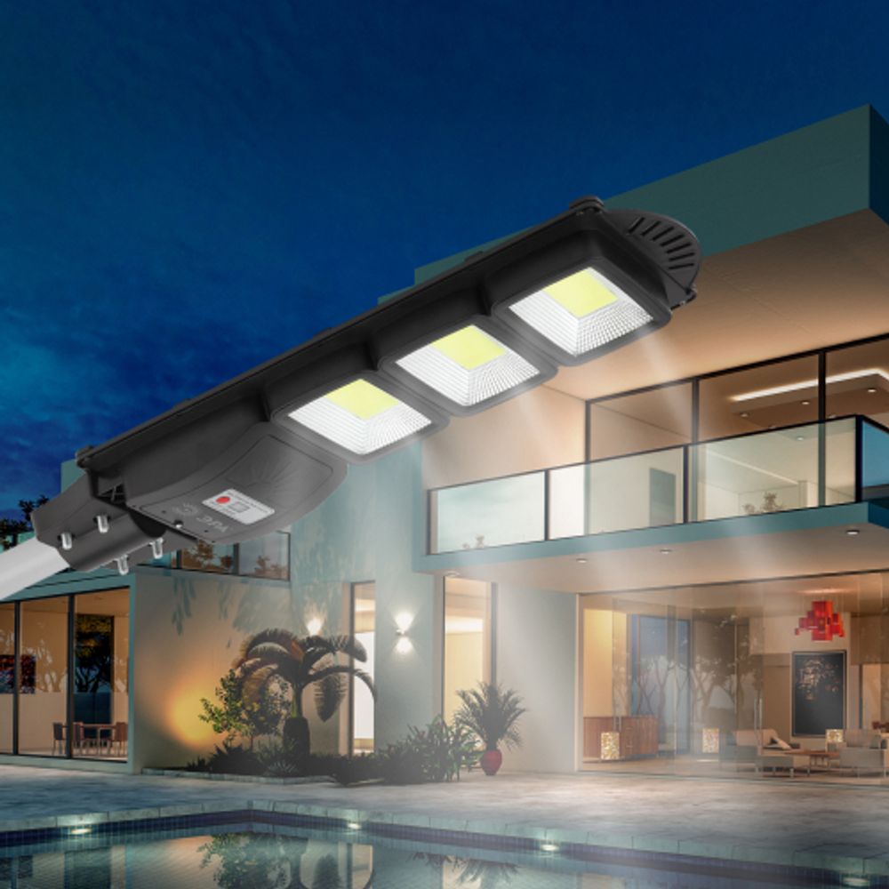 ЭРА Консольный светильник на солн. бат.,COB, 60W, с датч. движ., ПДУ, 1100lm, 5000К, IP65 | Уличное освещение на солнечных батареях