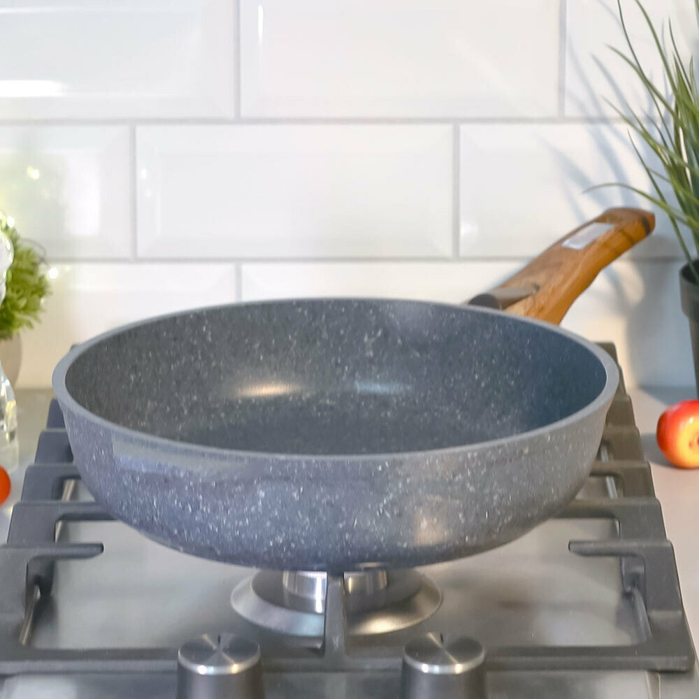 Сковорода 24см Premium blue со съемной ручкой