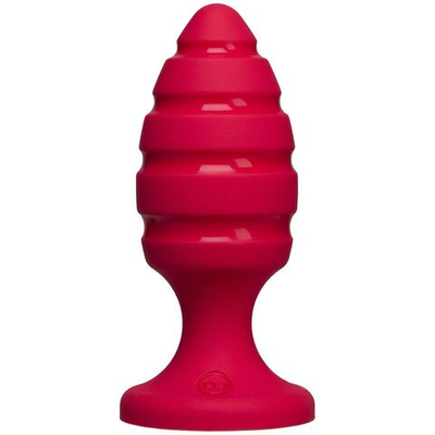 Красная анальная пробка The Blast - 11,9 см. (Цвет: красный)