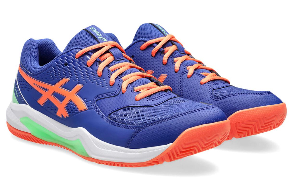 Мужские кроссовки для Падел Asics Gel-Dedicate 8 Padel - dark cobalt/vivid coral