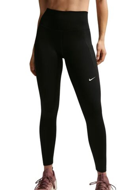 Леггинсы Nike Dri-Fit One 7/8 High-Rise - black/white