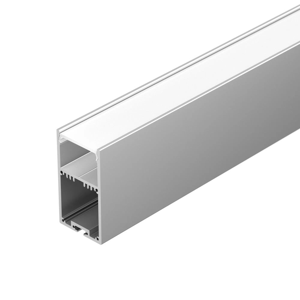Профиль с экраном SL-LINE-3667-2500 ANOD+OPAL (Arlight, Алюминий) 020463