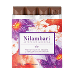 Шоколад молочный на кешью с перцем и ананасом Nilambari, 65 г