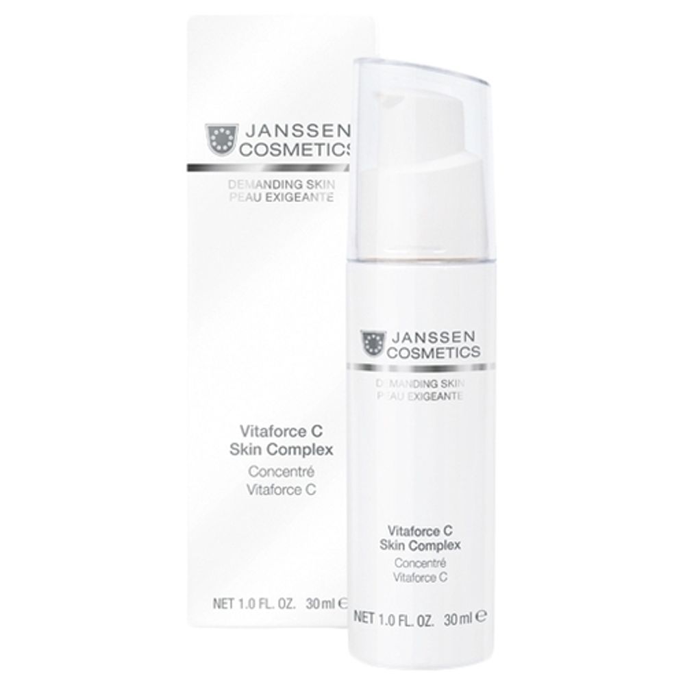 Регенерирующий концентрат Vitaforce C Skin Complex, Demanding Skin, Janssen Cosmetics, 30 мл