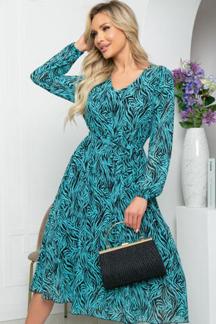 Платье "Волшебная история" (бирюза) П5328 LT Collection