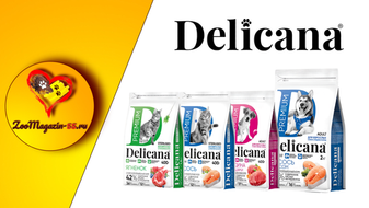 Акция на корма «Delicana» от -10% до -20%
