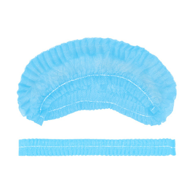 Шапочка "Шарлотта" медицинская голубая, 50 шт/уп